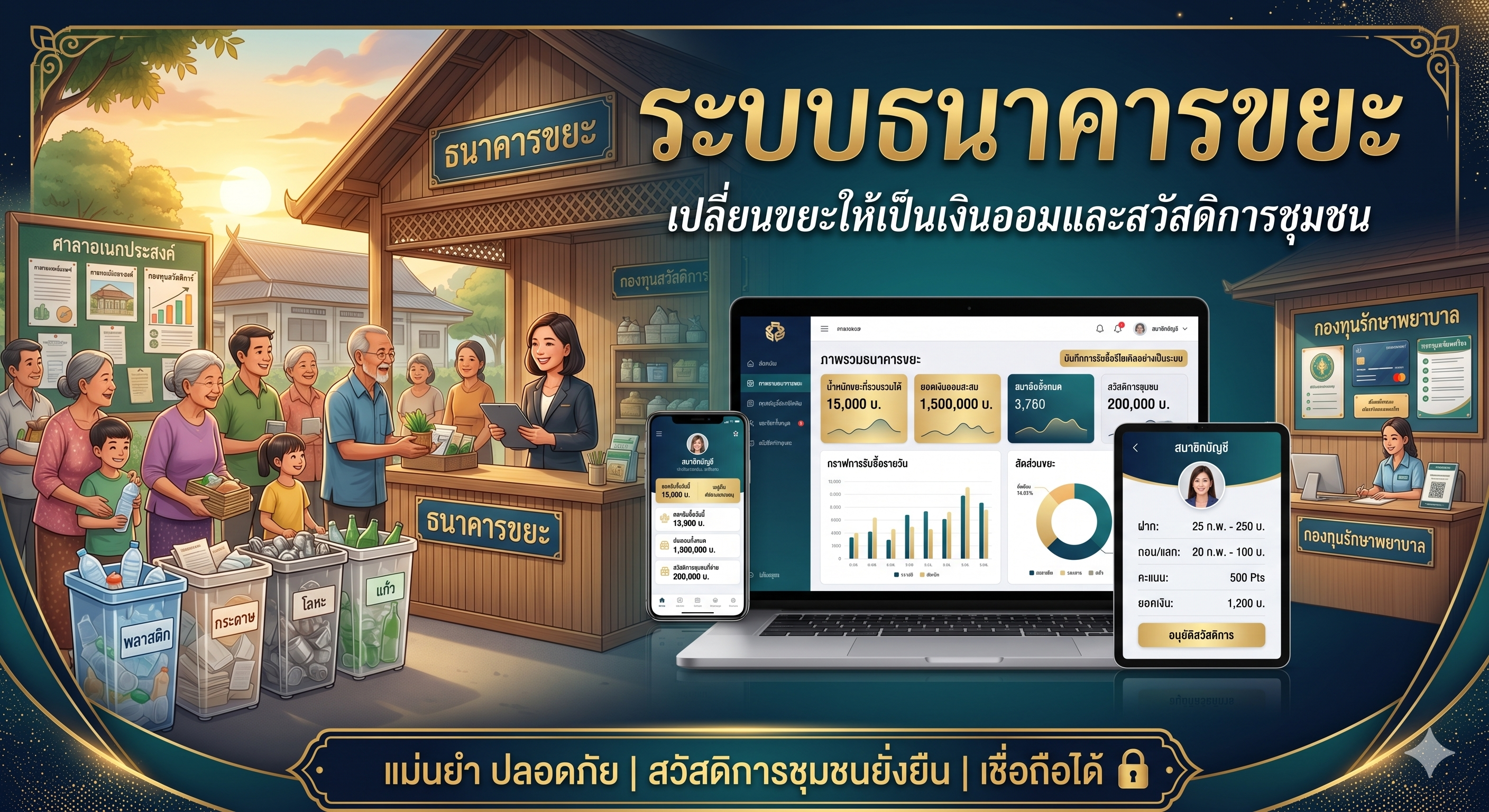 ระบบธนาคารขยะ